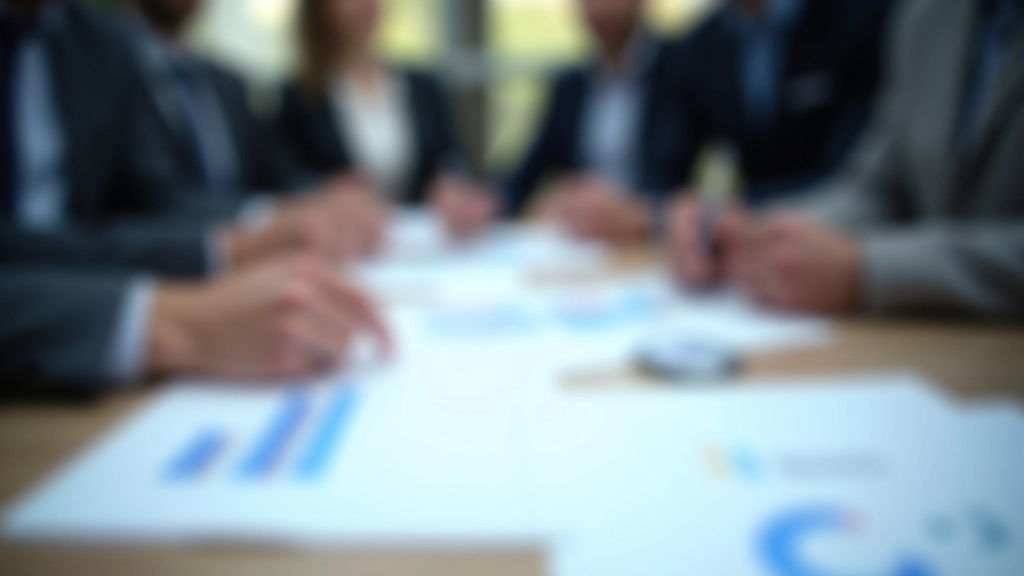 Geschäftsgespräch und Datenanalyse